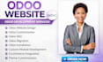 design odoo website, ecommerce, landing page and customization SEO modules