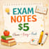 convert your paragraph into short and easy study notes
