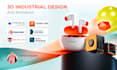 do mechanical 3d cad models industrial product 3d animation