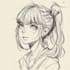 sketch characters into anime style