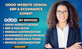 design odoo website odoo erp ecommerce developer redesign odoo customization