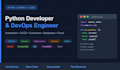 build python automation scripts, docker, kafka, and devops pipelines