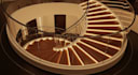 create photorealistic  3d staircase design, modelling, architectural render