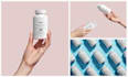 design food supplement label and packaging