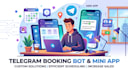 build a professional telegram mini app or booking bot
