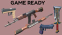 design 3d gun model fps games 3d model props cosplay weapon design unity roblox
