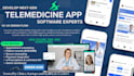 develop hipaa compliant healthcare app, telemedicine, emr, and admin panel