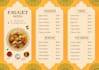 create design modern menu restaurant menu digital menu