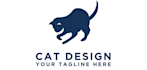 design cat and animal logo with 22 hours