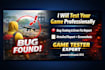 do professional game testing disign eye catching thumbnail