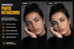 do photo retouching and colour correction