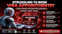 customize booking appointment bot,vfs bot,booking bot,vfs appointment