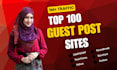 publish guest post on high traffic sites