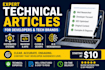 write expert technical articles on distributed systems, cloud computing, and ai