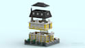 3d lego model, custom moc, lego set design, lego trucks with manual instruction