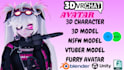edit, retexture, rigging, custom cloth, toggles, PC and quest compatible