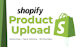 shopify product listing and product upload