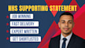 write nhs supporting statement that gets you shortlisted fast