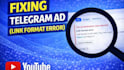 setup telegram ads, telegram ads manager, fix telegram ads issues