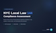 provide a NYC ll144 bias audit data package