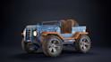 create realistic or stylized pbr textures for cars