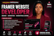 develop framer website fix framer website framer design framer website webflow