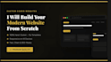 design and develop a modern custom coded website