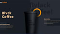 design a premium dark mode landing page