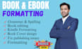 format, edit and proofread your manuscript for amazon KDP