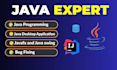 develop java desktop application with javafx, java swing