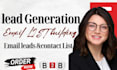 do lead generation email list building scraping email leads contact list