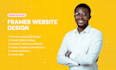 build framer website design framer template customization for your business