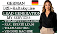 do german b2b cold calling and appointment setting für leads