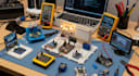 develop arduino, esp32 iot projects with hardware and mobile app
