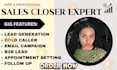 sales development representative sales closer appointment setter cold caller