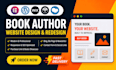 design author website writer website coach website ebook website design