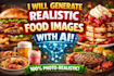 create realistic food images with ai for your brand
