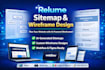 create relume sitemap wireframe and UI for webflow finsweet client first figma