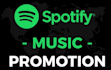 do spotify music promotion album promotion