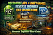 decompile android apk,decompile unity game, reverse engineering exe source code