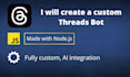 make a custom threads bot