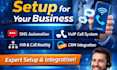 set up twilio API, ringcentral, sms automation and a2p 10dlc registration