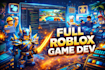 do full roblox game creation, roblox full game development, roblox scripter