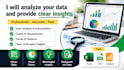 analyze your data and create excel charts and insights