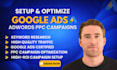 setup and manage google ads adwords, ppc campaigns expert