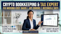 do crypto bookkeeping and accounting in koinly, cointracking