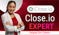 be your close io  and mautic expert close io CRM automation, close io pipedrive