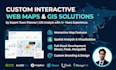 develop custom full stack interactive web maps