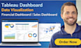 tableau, dashboard, data visualization, financial dashboard, sales dashboard