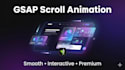 create smooth gsap scroll animations for your website